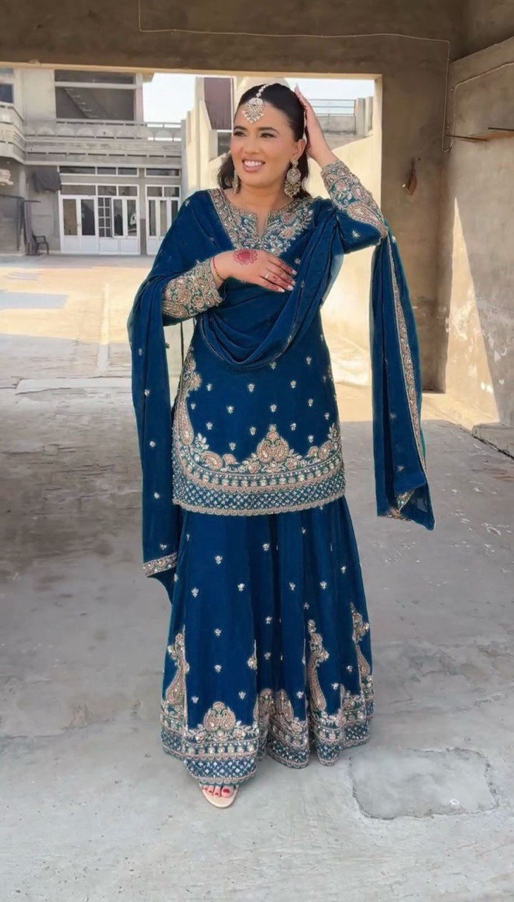 Presenting New Launching Hot Selling Sharara Suit