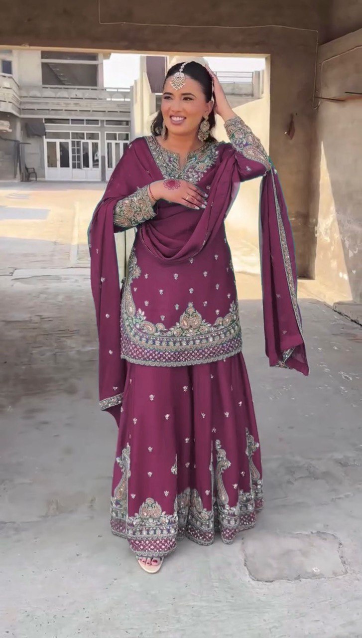 Presenting New Launching Hot Selling Sharara Suit