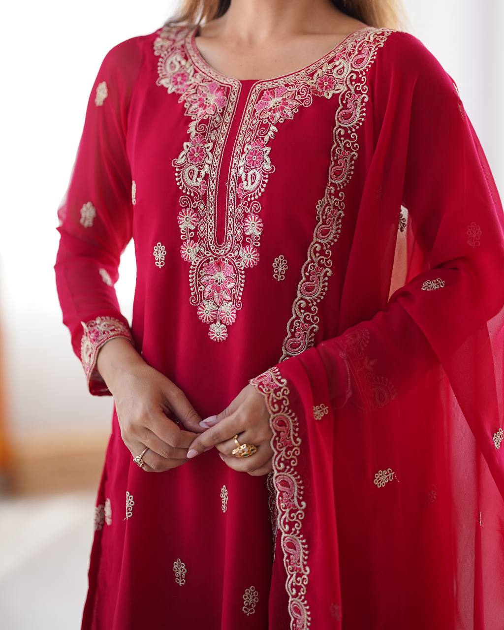 Buy Mustered Color Party Wear Designer Anarkali Suit