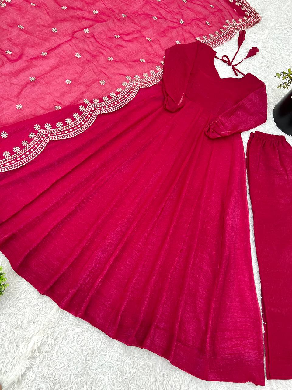 Most Trending Festival Special Party Wear Anarkali Suit