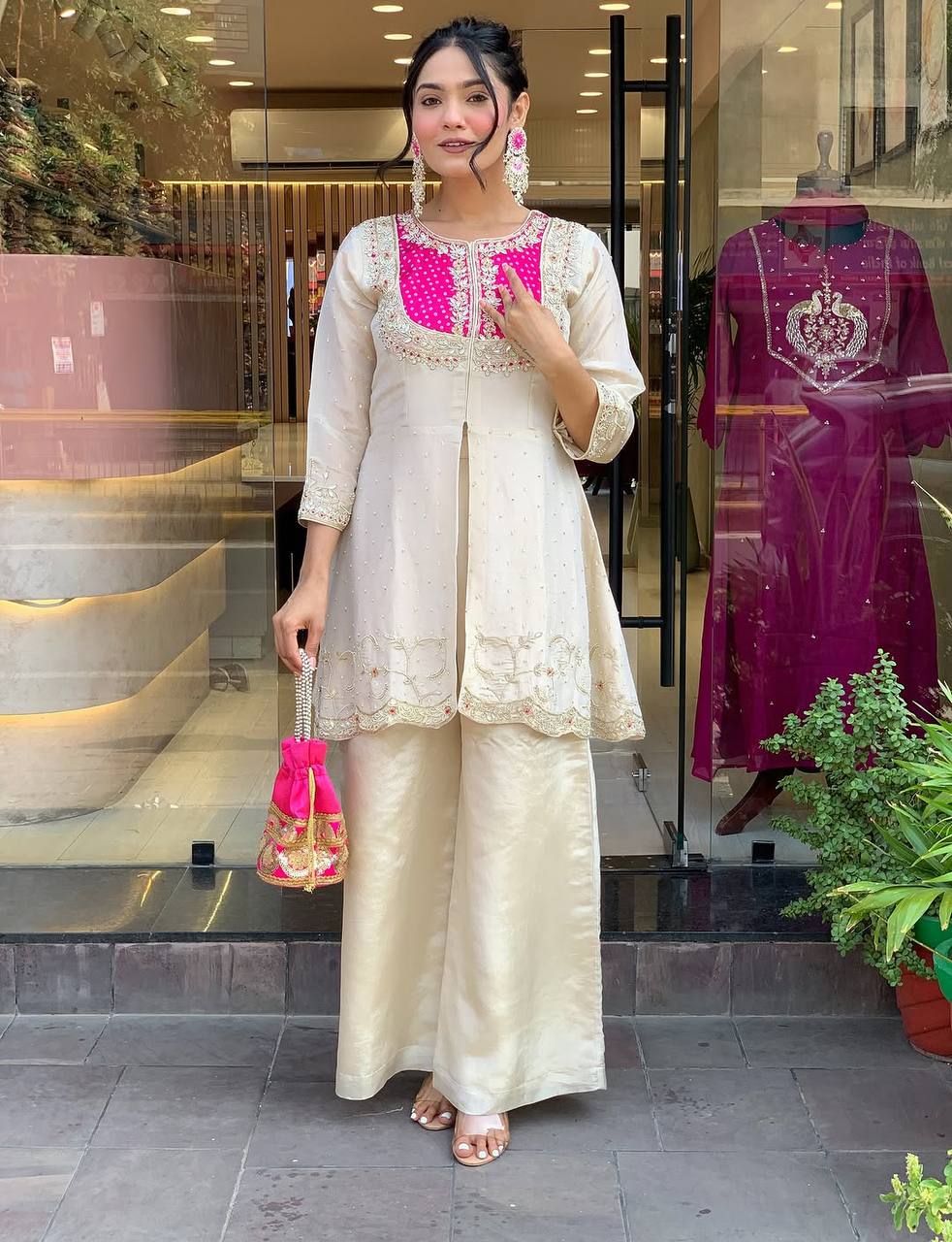 Festival Special Ready To Wear Stylish Cord Set