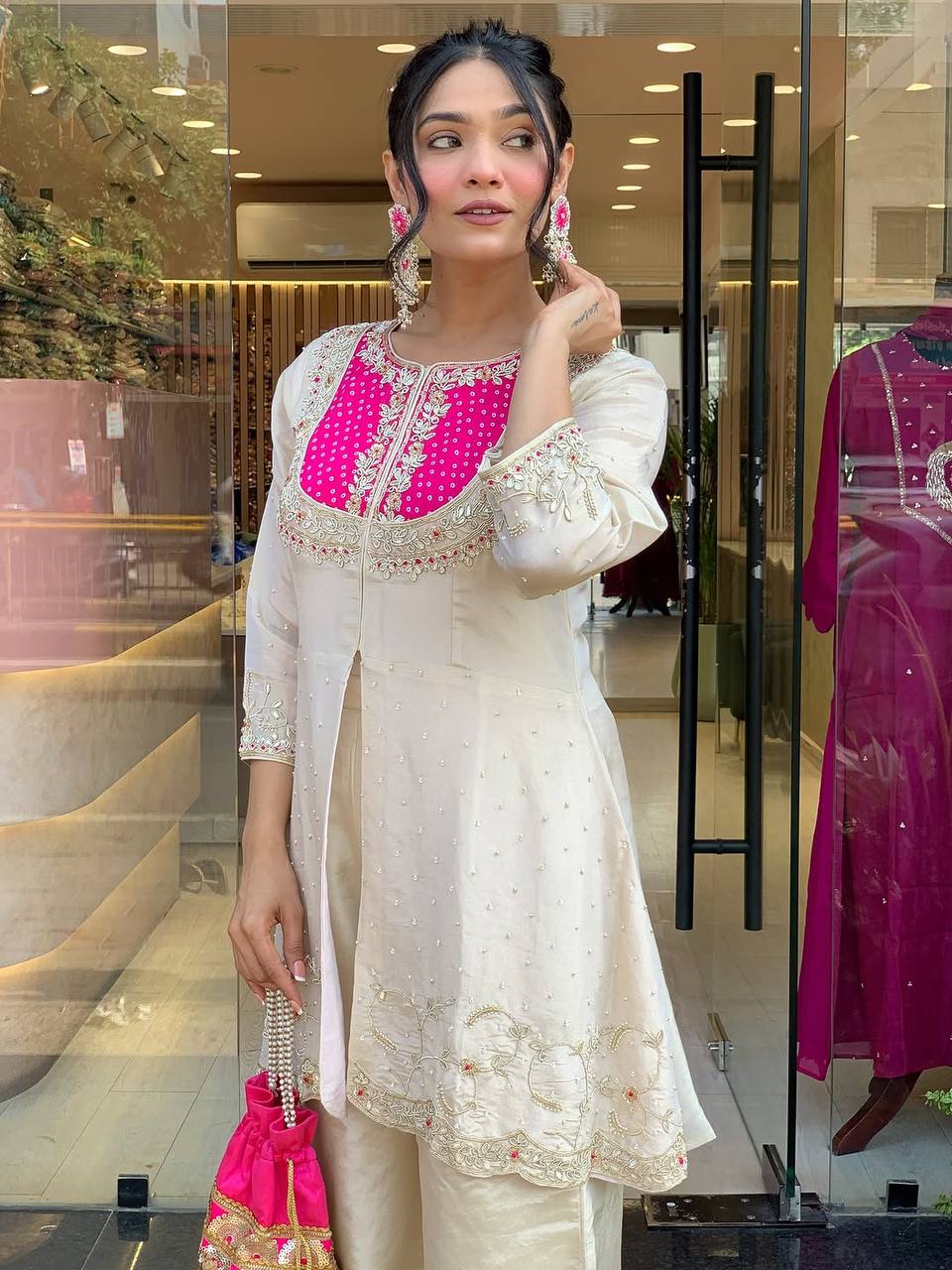 Festival Special Ready To Wear Stylish Cord Set