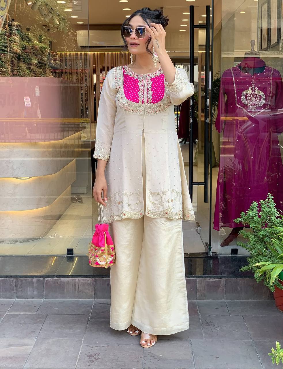 Festival Special Ready To Wear Stylish Cord Set
