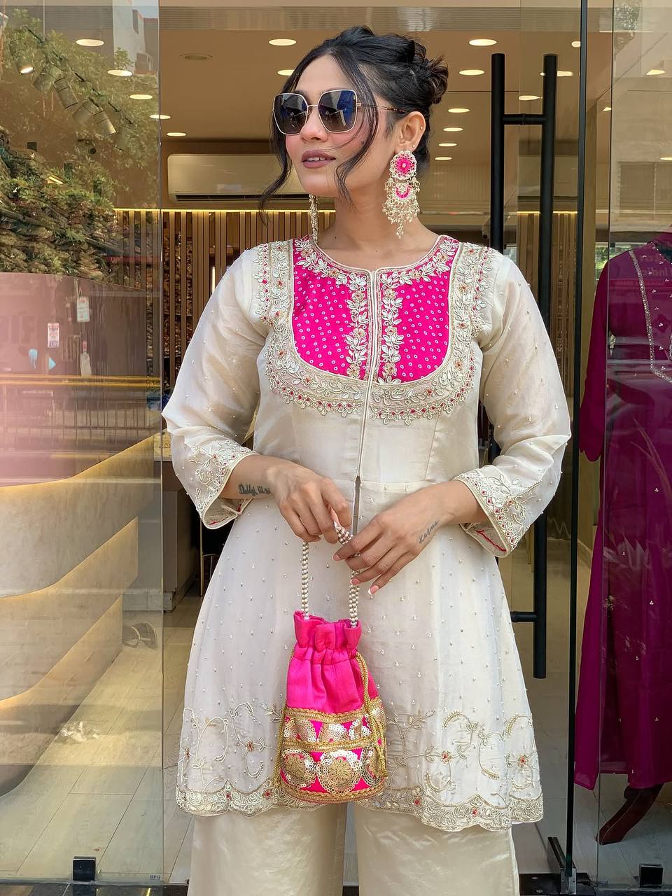 Festival Special Ready To Wear Stylish Cord Set