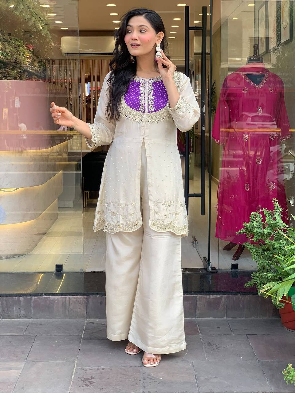 Festival Special Ready To Wear Stylish Cord Set