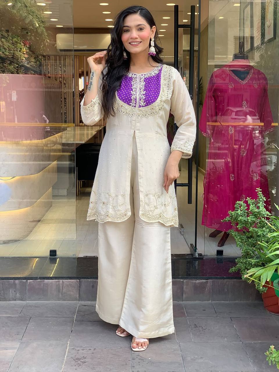 Festival Special Ready To Wear Stylish Cord Set