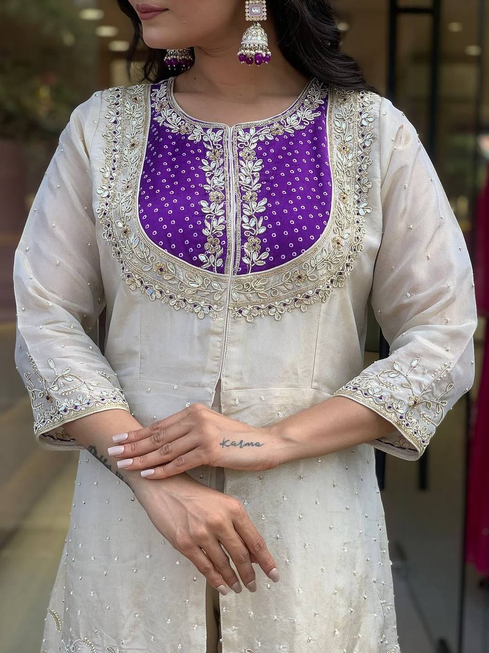 Festival Special Ready To Wear Stylish Cord Set