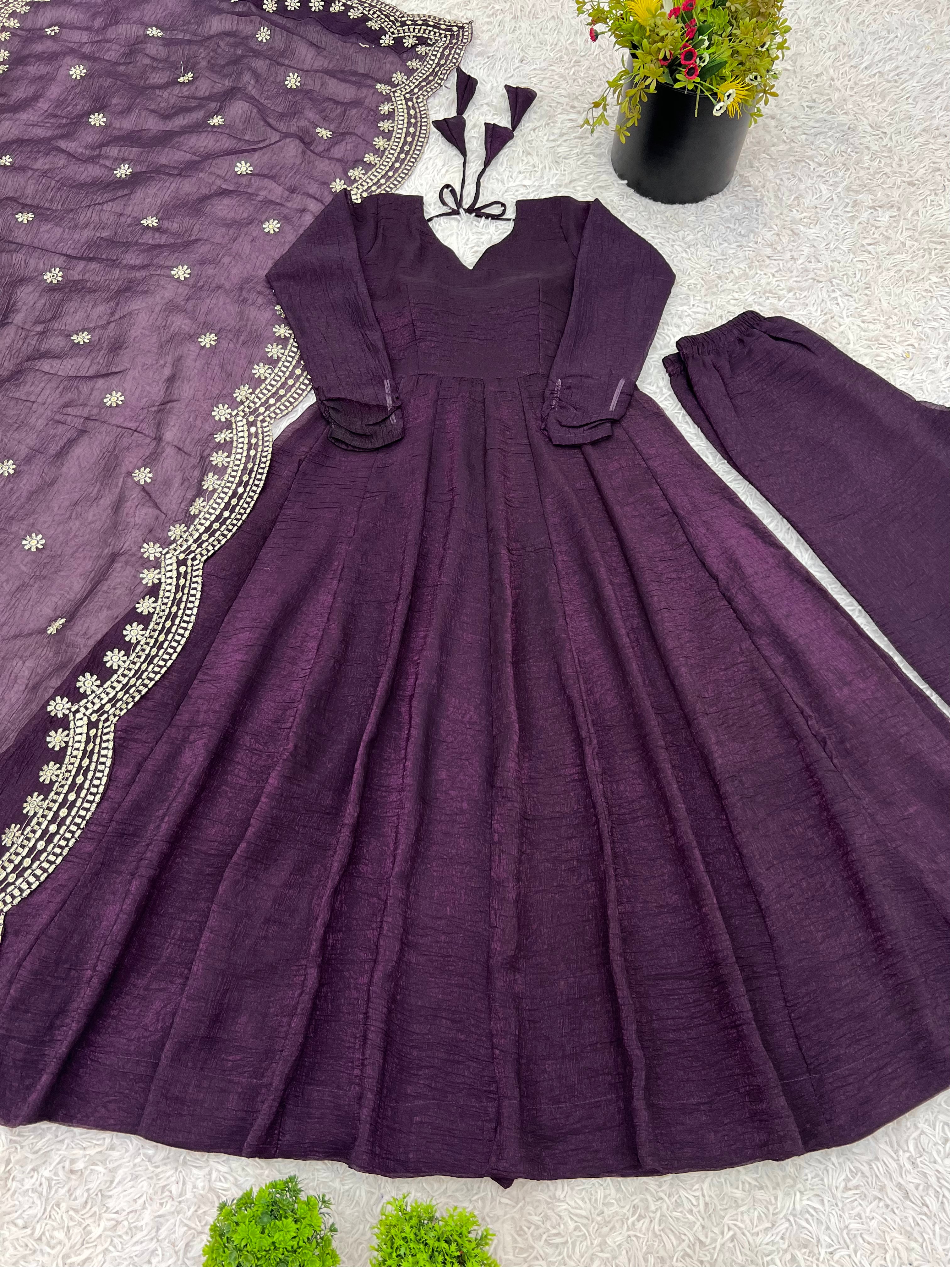 Most Trending Festival Special Party Wear Anarkali Suit