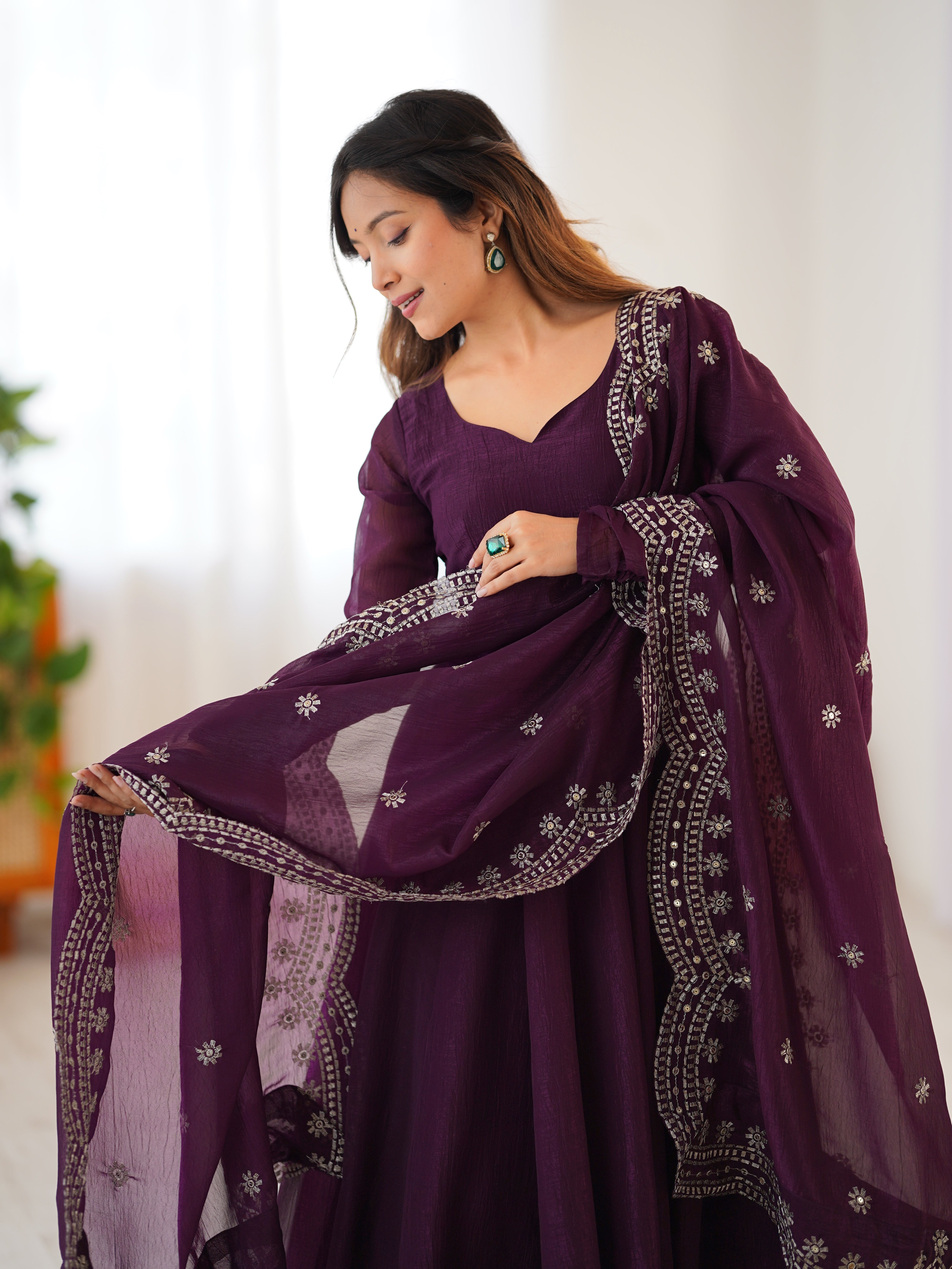 Most Trending Festival Special Party Wear Anarkali Suit