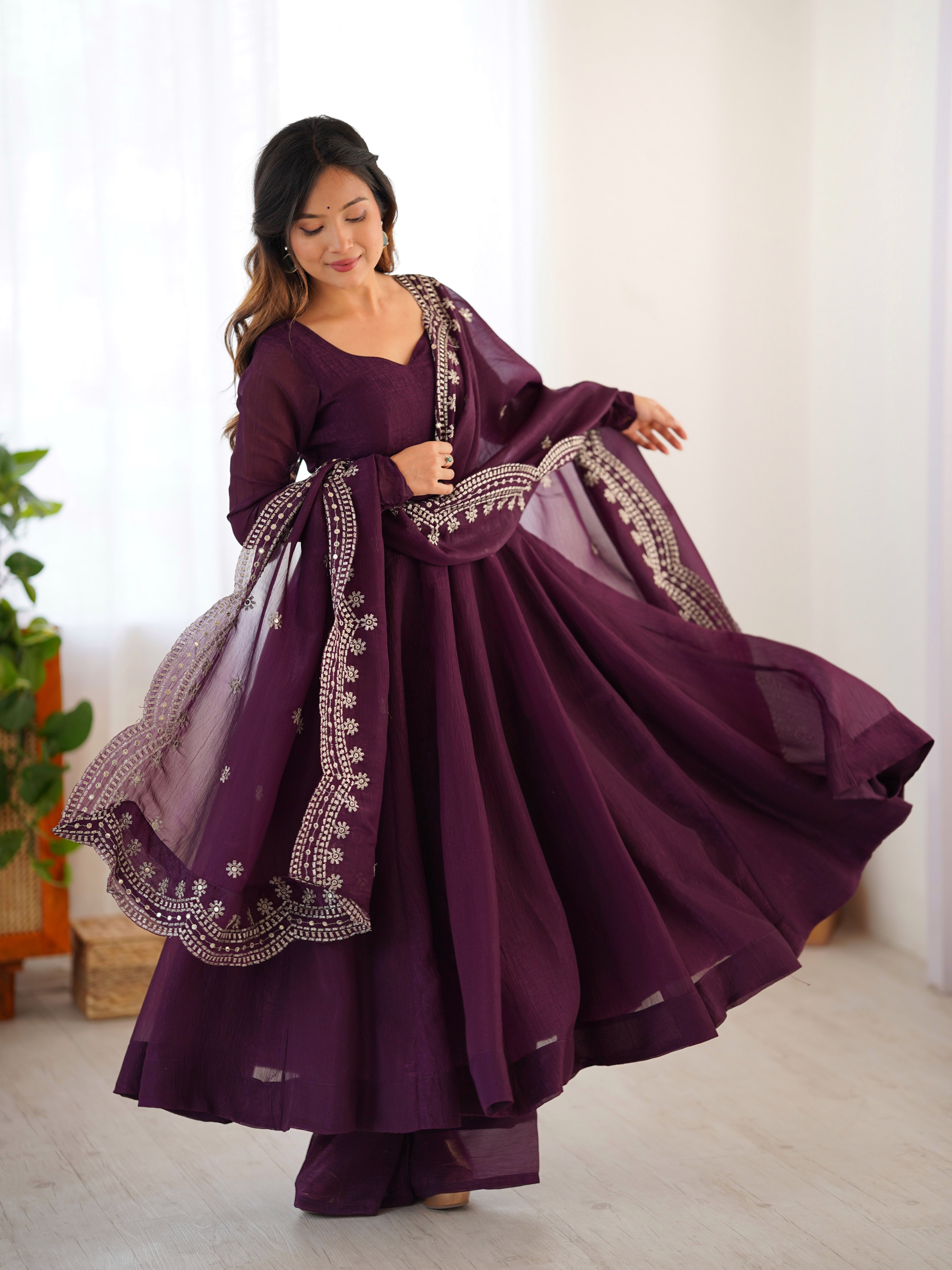 Most Trending Festival Special Party Wear Anarkali Suit