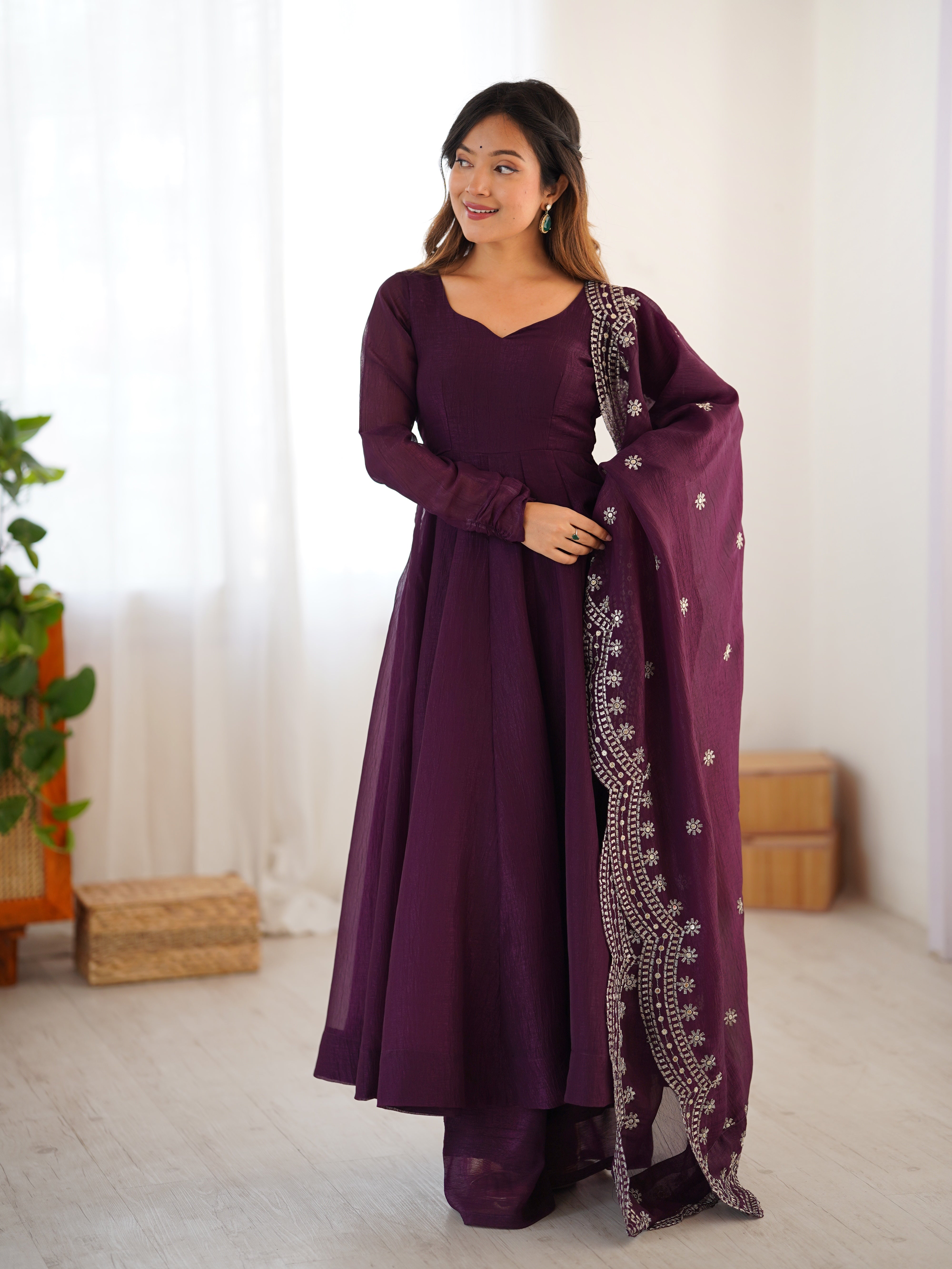 Most Trending Festival Special Party Wear Anarkali Suit