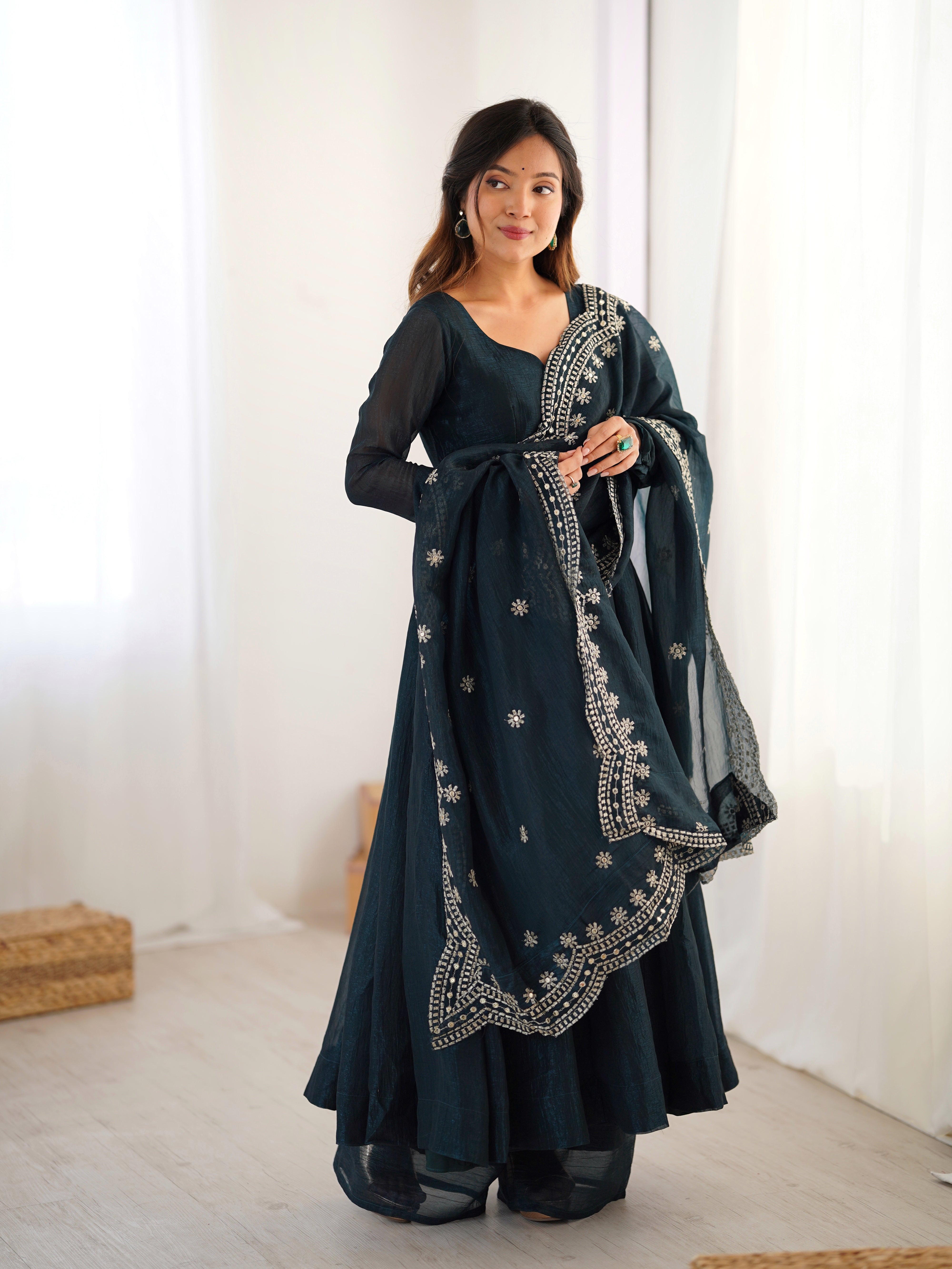 Most Trending Festival Special Party Wear Anarkali Suit