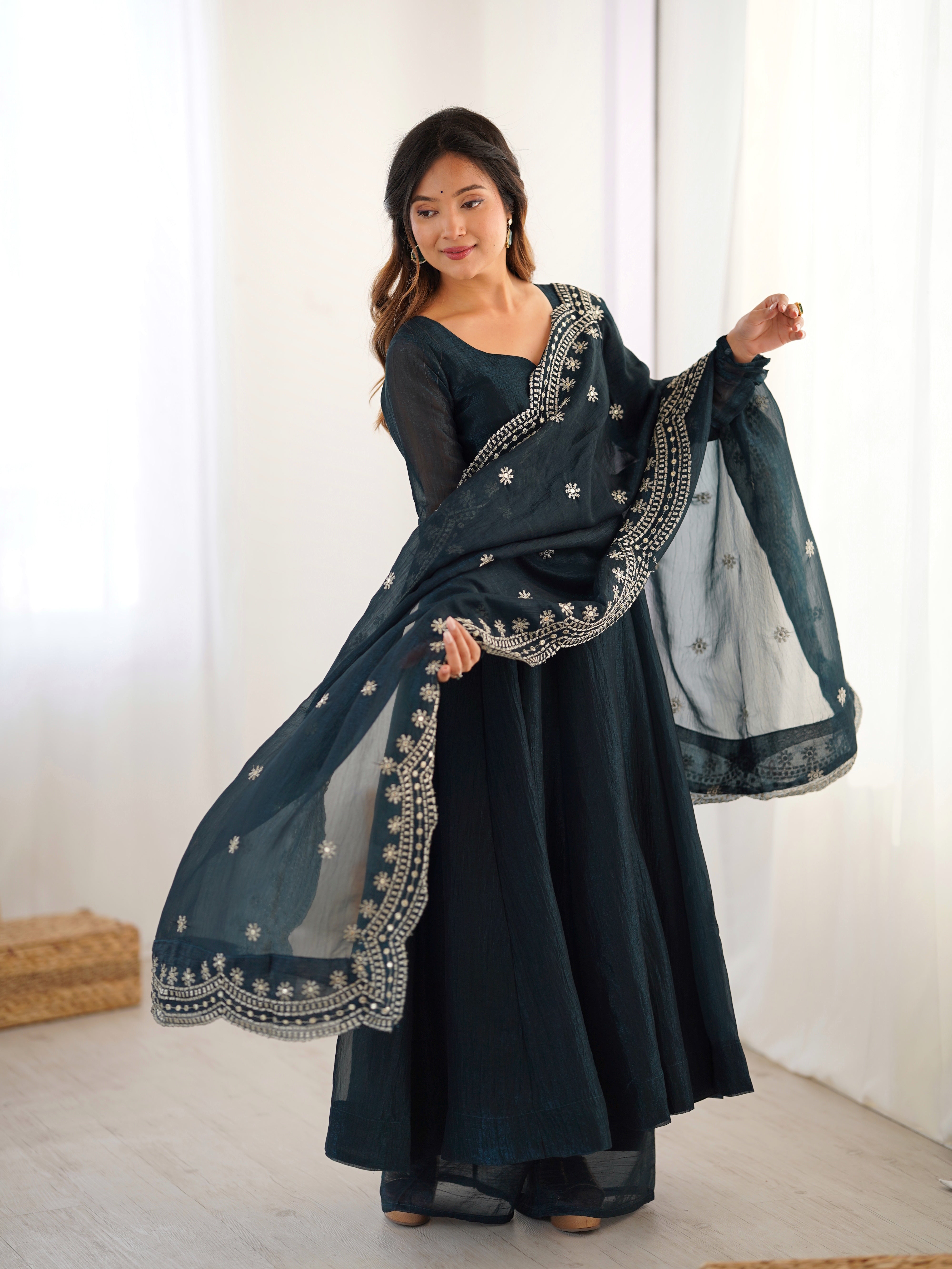 Most Trending Festival Special Party Wear Anarkali Suit