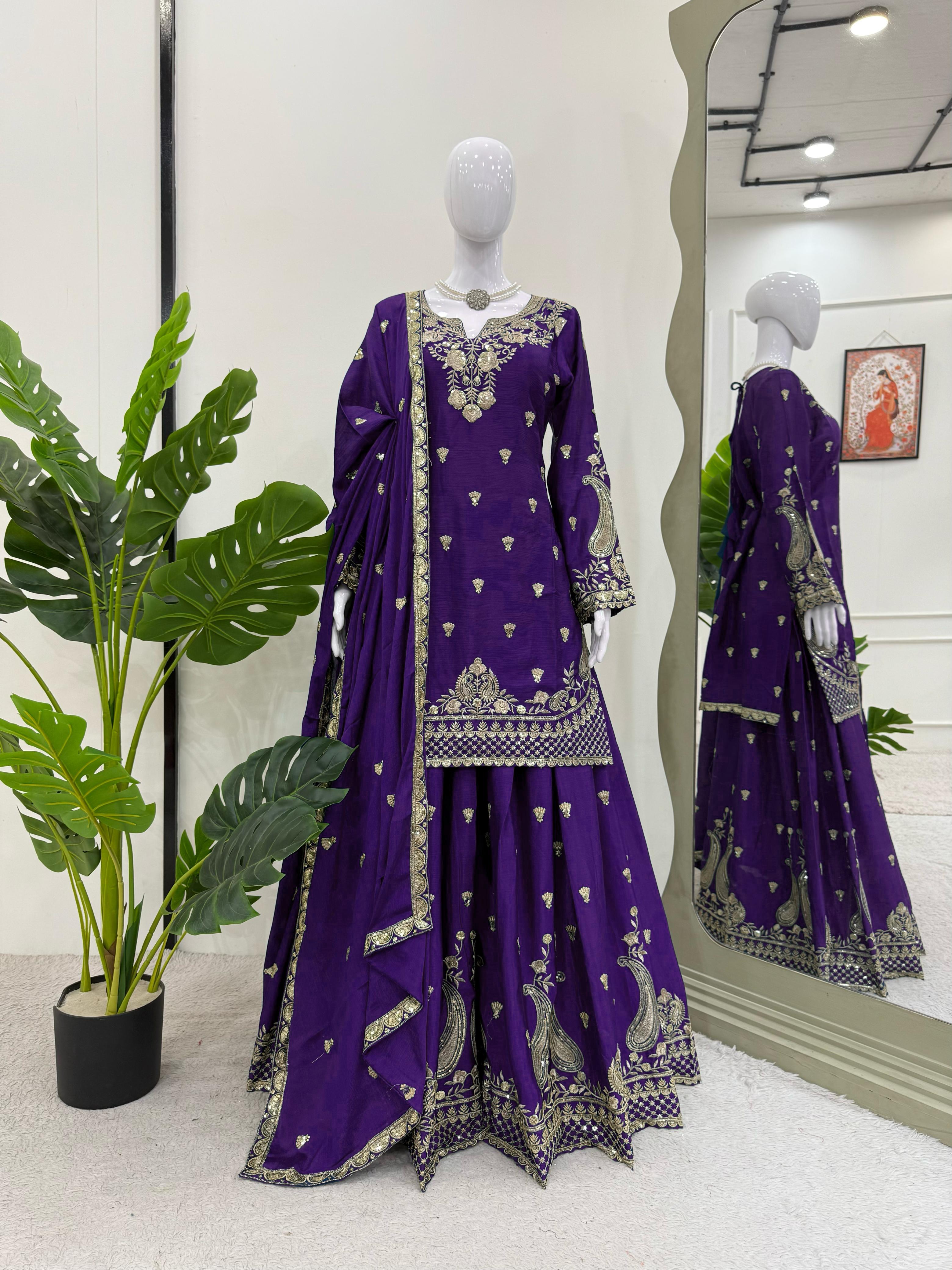 Presenting New Launching Hot Selling Sharara Suit